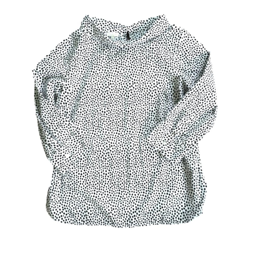 Talbots Funnel Neck Top